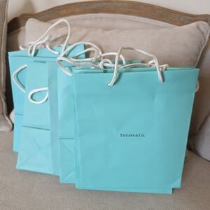Tiffany & Co. Large Bags - Lot of 9